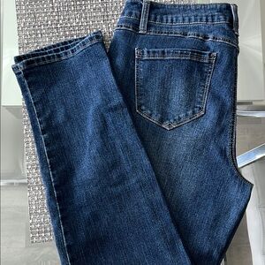 1822 Denim Blue Straight Leg Jeans Classic Style